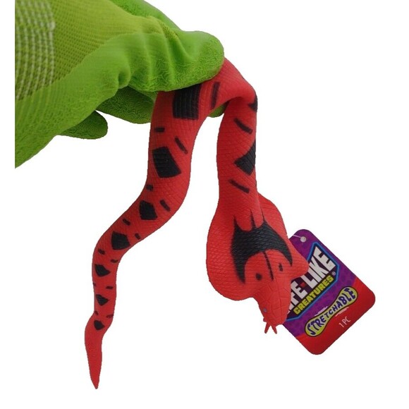 Cobra Snake Life-Like Imperial Squishy Ja-Ru Toy Figure Creatures Stretchable 4+ - Picture 12 of 16